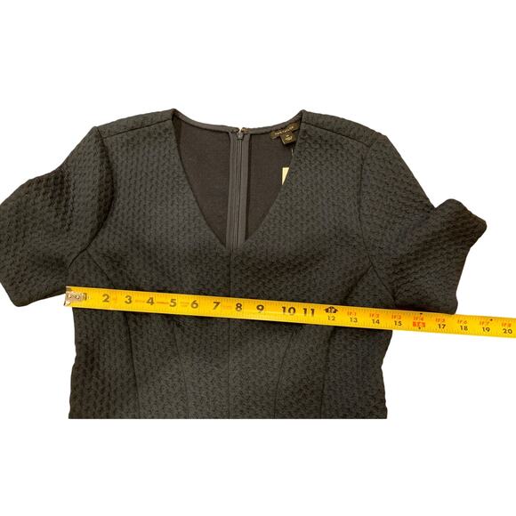 NWT Ann Taylor Blue short sleeve v-neck sweater shirt Size XS - Picture 9 of 10